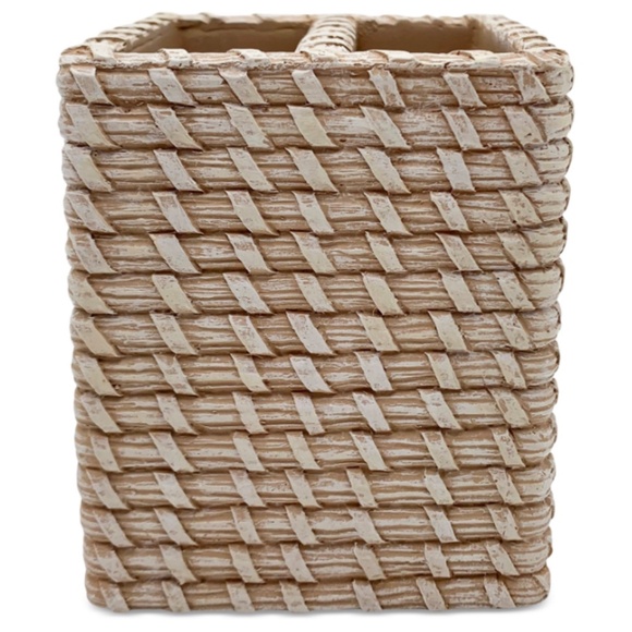 Lavender and Sage Fern 16-Pc. Bathroom Accessory Sets - Taupe - Picture 4 of 4